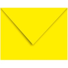  asil doğan davetiye zarfı renkli sarı 13x18cm 80 gram tutkallı as-5200 (500 lü paket)