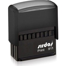 Sırdaş Standart Boş Kaşe Otomatik 15X40 Mm Siyah Keçeli 911