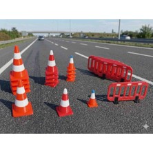 Bee3D Hot Wheels raf,Majorette raf,Matchbox raf Diorama için Aksesuarlar Bariyer,duba,stand Seti