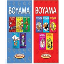 Keskin Color Boyama Kitabı Çıkartmalı Karışık 20X28Cm 8 Yaprak 240700-99