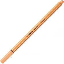 Stabilo Keçe Uçlu İnce Kalem 0,4Mm Pastel Turuncu 88/25 (10 Lu Paket)