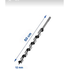 Ahşap Uc Burgu 12X500