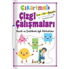 ema çıkartmalı çizgi çalışması renk, şekil