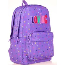 Kaukko Okul Sırt Çantası Punch Purple K1735
