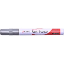 Penac Markör Paint Boya Kalemi Gümüş Yuvarlak Uçlu 2-4Mm OT0140-SV (12 Li Paket)