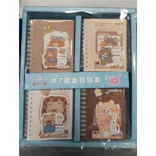 Munis Not Defteri Happy Bear 0724 (Karışık Renk 1 Adet)