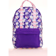 Kaukko Okul Sırt Çantası Double Stripe Purple K1763