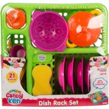 Dede Oyuncak Candy Bulaşık Seti 01169