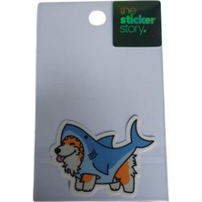 Ekstrafix Yapışkanlı Sudan Etkilenmeyen Sticker The Sticker Story Köpek Balığı Tss0172 (1 Adet)