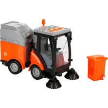 Sunman Oyuncak Sesli ve Işıkllı Çöp Süpürme Aracı 20Cm S00002678