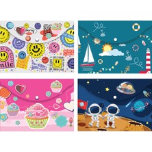 Noki Çıtçıtlı Evrak Zarfı Baskılı Karışık 3105 (12 Li Paket)