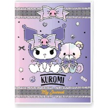 Bruno Visconti Vj Kuromi, Mini Journal A7 128 Sayfa Not Defteri 80 Gr 525-2211 (16 Lı Paket)