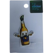 Ekstrafix Yapışkanlı Sudan Etkilenmeyen Sticker The Sticker Story Canavar Tss0053 (1 Adet)