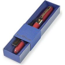 Bruno Visconti Monaco Tükenmez Kalem Mavi 0,5 Mm Kutulu Kırmzı Gövde Mavi Kutu 20-0125/046