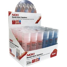 Noki Stick Yapıştırıcı Renkli 20 Gram 3520 (24 Lü Paket)