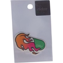  ekstrafix yapışkanlı sudan etkilenmeyen sticker the sticker story ateş tss0062 (1 adet)