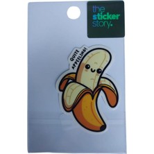 Ekstrafix Yapışkanlı Sudan Etkilenmeyen Sticker The Sticker Story Muz Tss0115 (1 Adet)