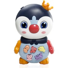Bafix Vardem Oyuncak Işıklı Ve Müzikli Penguen Bebek Piyanosu Vrd-Jlg-855-136A (Karışık Renk 1 Adet)