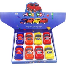 Galtoys Oyuncak Mini Car Display Araba 8X8 4 Renk GLT-E409 (8 Li Paket)