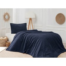Merinos Modern Line 2 Parça Tek Kişilik Battaniye Seti