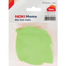  noki memo yaprak şekilli 5 renk 80 yaprak yapışkanlı not kağıdı no:12360