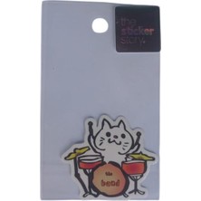 Ekstrafix Yapışkanlı Sudan Etkilenmeyen Sticker The Sticker Story Batarist Tss0108 (1 Adet)