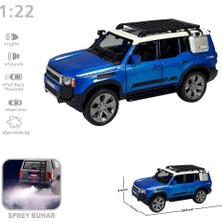 Bafix Vardem Oyuncak Çek Bırak 1:22 Sesli Işıklı Buharlı Off-Road Jeep Vrd-Hcl-522A (Karışık Renk 1 Adet)