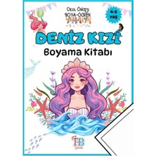 Belirtilmemiş Tb Çoçuk Boyama Kitabı Deniz Kızı 40 Sayfa