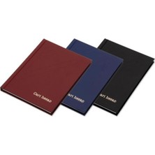 Elma Cari Hesap Defteri Dik 17X24Cm 320 Yaprak (Karışık Renk 1 Adet)
