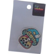  ekstrafix yapışkanlı sudan etkilenmeyen sticker the sticker story mantar tss0081 (1 adet)