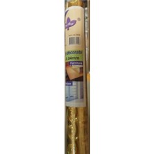 Del Rey Çok Amaçlı Yapışkanlı Dekor Rulo 45X2 Metre Gold 2600