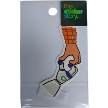 Ekstrafix Yapışkanlı Sudan Etkilenmeyen Sticker The Sticker Story Robot - İnsan Tss0145 (1 Adet)