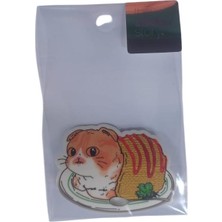  ekstrafix yapışkanlı sudan etkilenmeyen sticker the sticker story kedi tss0005 (1 adet)