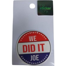  ekstrafix yapışkanlı sudan etkilenmeyen sticker the sticker story we did ıt joe tss0059 (1 adet)