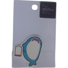 Ekstrafix Yapışkanlı Sudan Etkilenmeyen Sticker The Sticker Story Köğek Balığı Tss0001 (1 Adet)