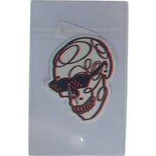  ekstrafix yapışkanlı sudan etkilenmeyen sticker the sticker story kuru kafa tss0075 (1 adet)