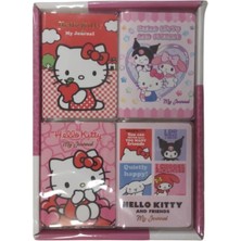 Bruno Visconti Vj Hello Kitty Not Defteri Mini Journal A7 128 Sayfa 80 Gram 525-2212 (16 Lı Paket)