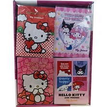 Bruno Visconti Vj Hello Kitty Mini Journal Not Defteri A6 128 Sayfa80 Gram 525-2214 (16 Lı Paket)