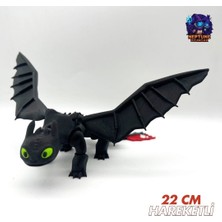 Neptune3D Toothless - Dişsiz Hareketli Figürü (How To Train Your Dragon)