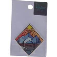 Ekstrafix Yapışkanlı Sudan Etkilenmeyen Sticker The Sticker Story Dağ Tss0173 (1 Adet)