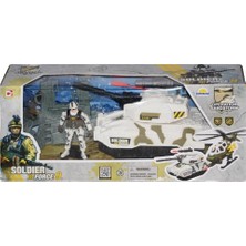 Sunman Oyuncak Soldier Force Rapidfire Askeri Araçlı Oyun Seti S00540019