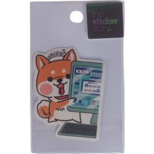  ekstrafix yapışkanlı sudan etkilenmeyen sticker the sticker story kedi tss0101 (1 adet)