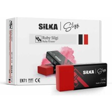 Silka Silgi Ruby Kırmızı Art.58 (24 Lü Paket)