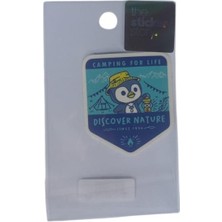 Ekstrafix Yapışkanlı Sudan Etkilenmeyen Sticker The Sticker Story Camping For Life Tss0128 (1 Adet)