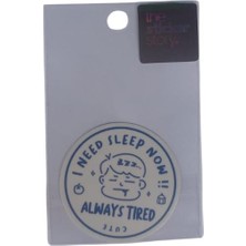 Ekstrafix Yapışkanlı Sudan Etkilenmeyen Sticker The Sticker Story Sleep Now Tss0131 (1 Adet)