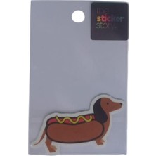 Ekstrafix Yapışkanlı Sudan Etkilenmeyen Sticker The Sticker Story Hot Dog Tss0139 (1 Adet)