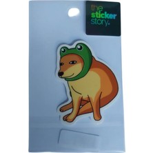  ekstrafix yapışkanlı sudan etkilenmeyen sticker the sticker story köpek tss0157 (1 adet)