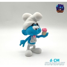 Neptune3D Aşçı / Obur Şirin Figürü (Şirinler - The Smurfs)