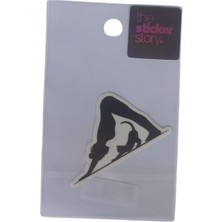 Ekstrafix Yapışkanlı Sudan Etkilenmeyen Sticker The Sticker Story Kedili Spor Tss0200 (1 Adet)