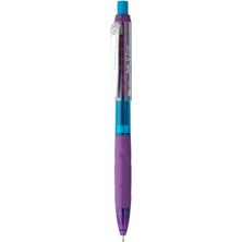 Pentel Versatil Kalem (Mekanik Kurşun Kalem) Metal Klipsli Büyük Boy Silgili Q-Erase 0.5 Mm Mor y-qe425-v